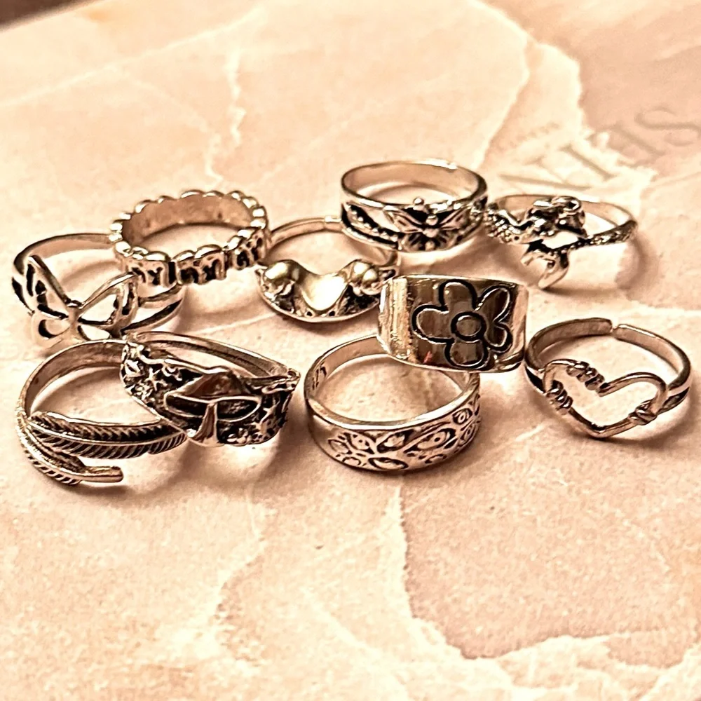 Silver Ring Bundle - Picture 1 of 3
